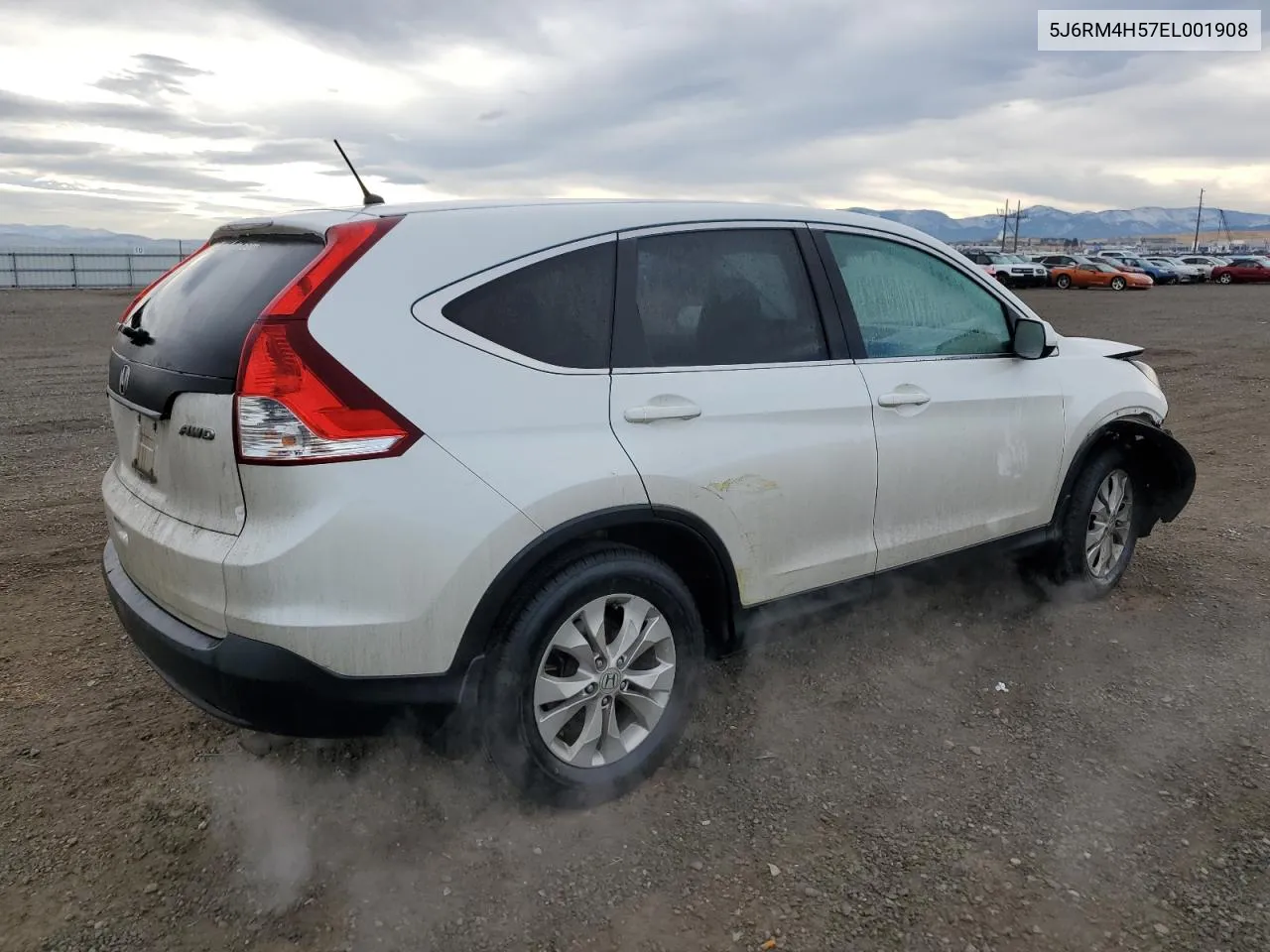 2014 Honda Cr-V Ex VIN: 5J6RM4H57EL001908 Lot: 80119184