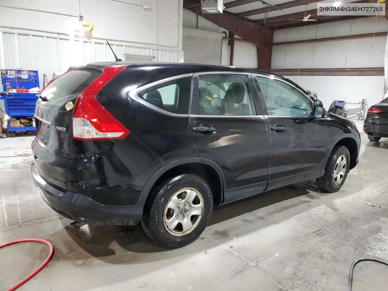 2014 Honda Cr-V Lx VIN: 2HKRM4H34EH727265 Lot: 80730654