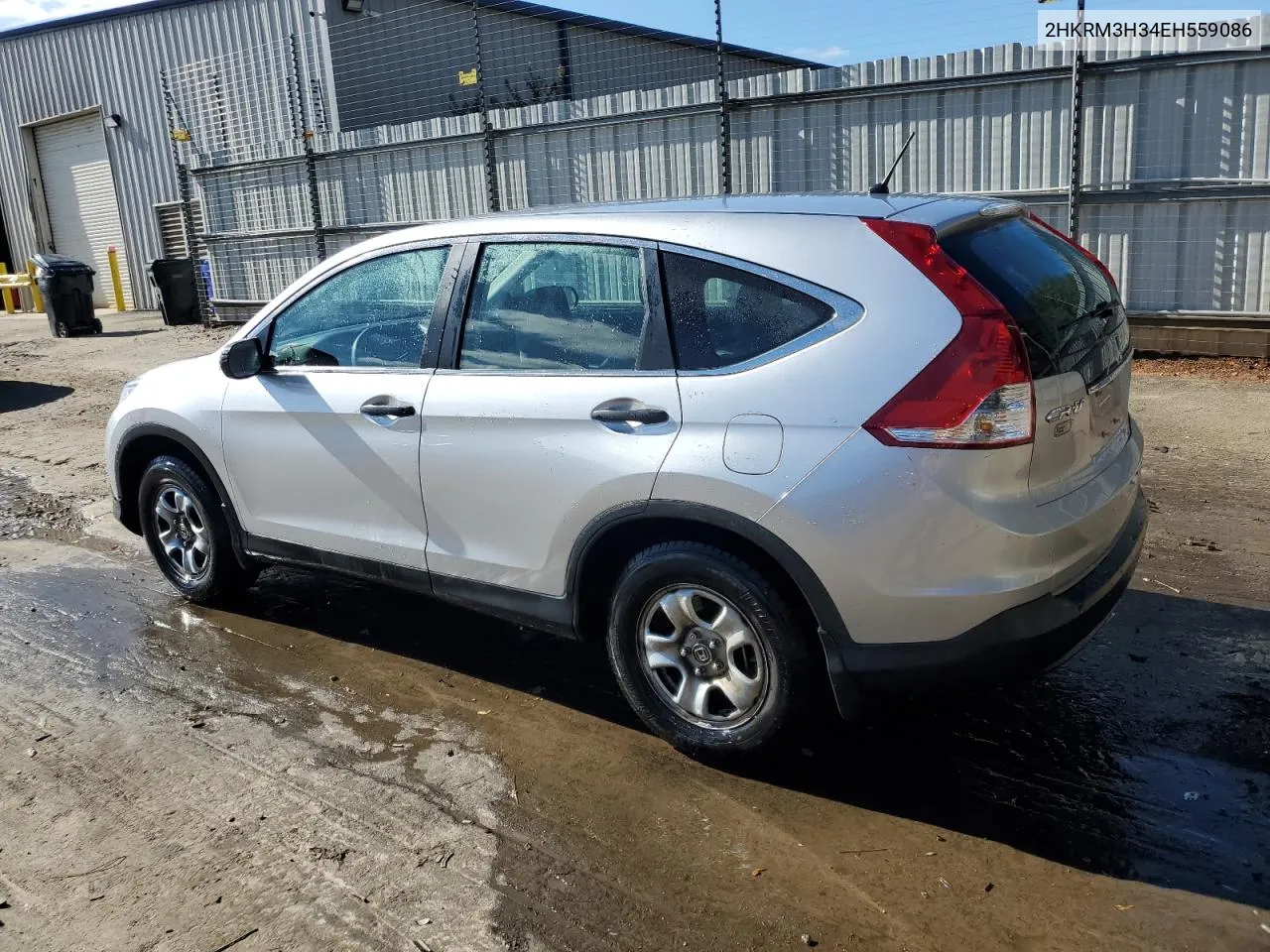 2014 Honda Cr-V Lx VIN: 2HKRM3H34EH559086 Lot: 80854454