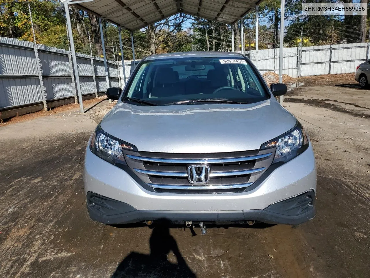 2014 Honda Cr-V Lx VIN: 2HKRM3H34EH559086 Lot: 80854454