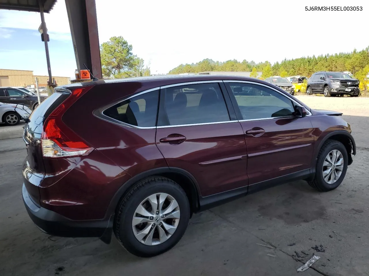 2014 Honda Cr-V Ex VIN: 5J6RM3H55EL003053 Lot: 80929784