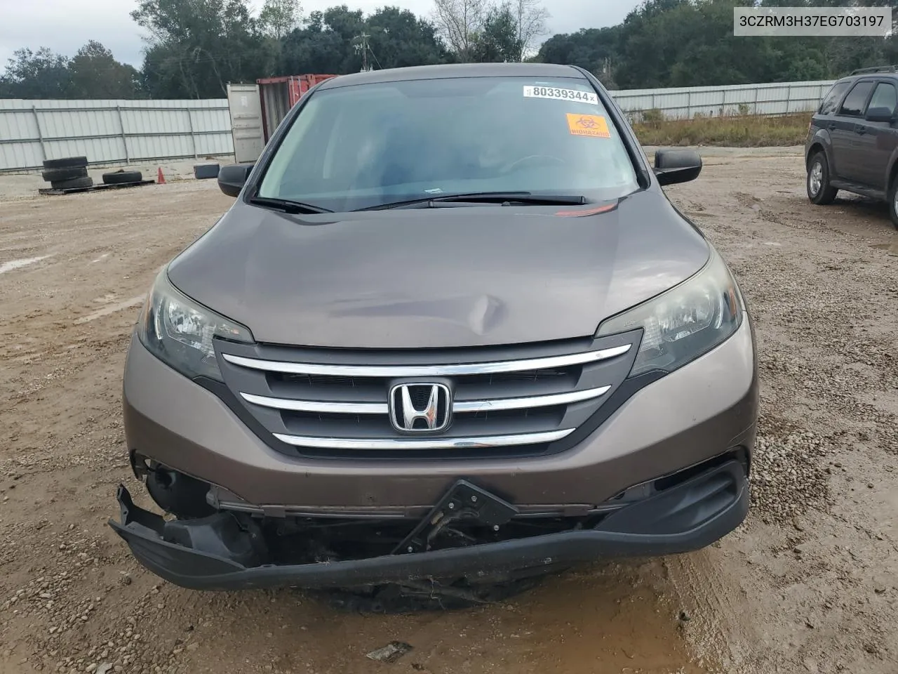 2014 Honda Cr-V Lx VIN: 3CZRM3H37EG703197 Lot: 81883934