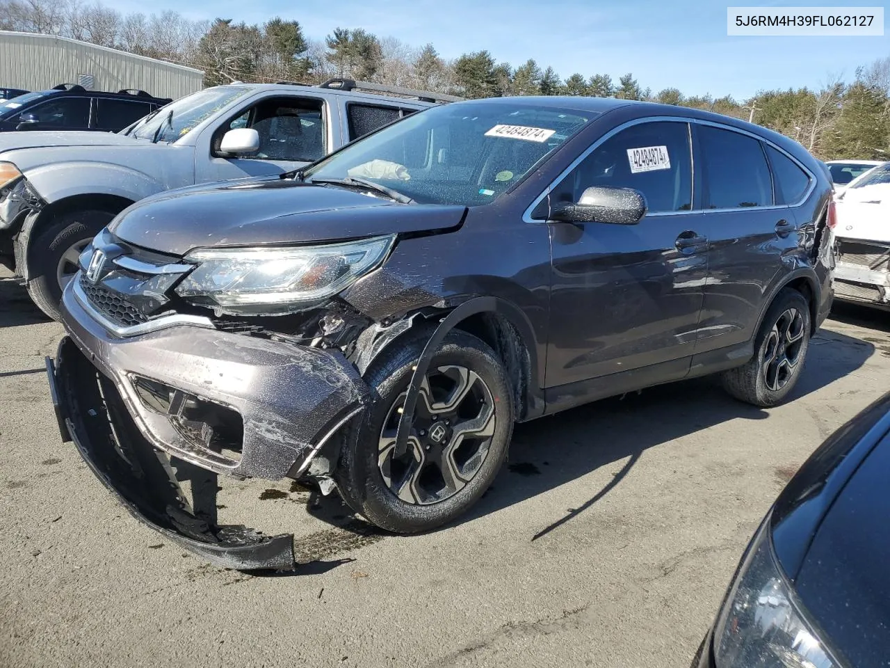 2015 Honda Cr-V Lx VIN: 5J6RM4H39FL062127 Lot: 42484874