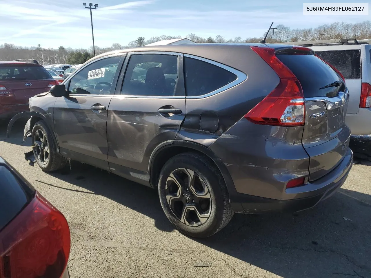 2015 Honda Cr-V Lx VIN: 5J6RM4H39FL062127 Lot: 42484874