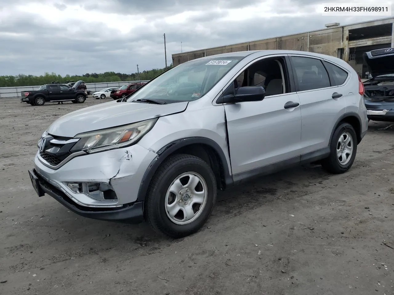 2HKRM4H33FH698911 2015 Honda Cr-V Lx