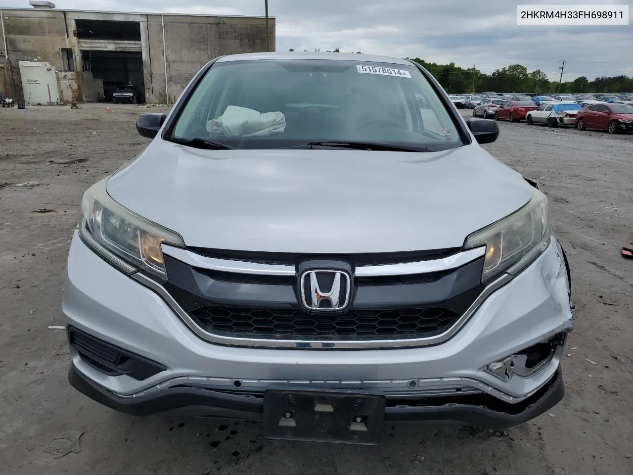 2HKRM4H33FH698911 2015 Honda Cr-V Lx