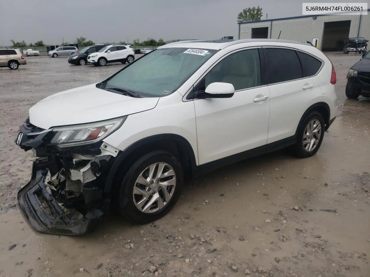 2015 Honda Cr-V Exl VIN: 5J6RM4H74FL006261 Lot: 52648304