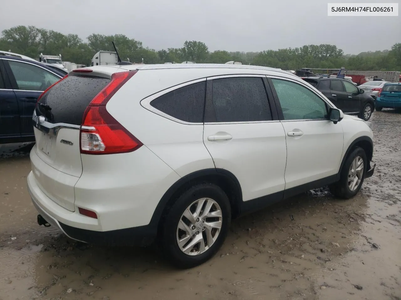 2015 Honda Cr-V Exl VIN: 5J6RM4H74FL006261 Lot: 52648304