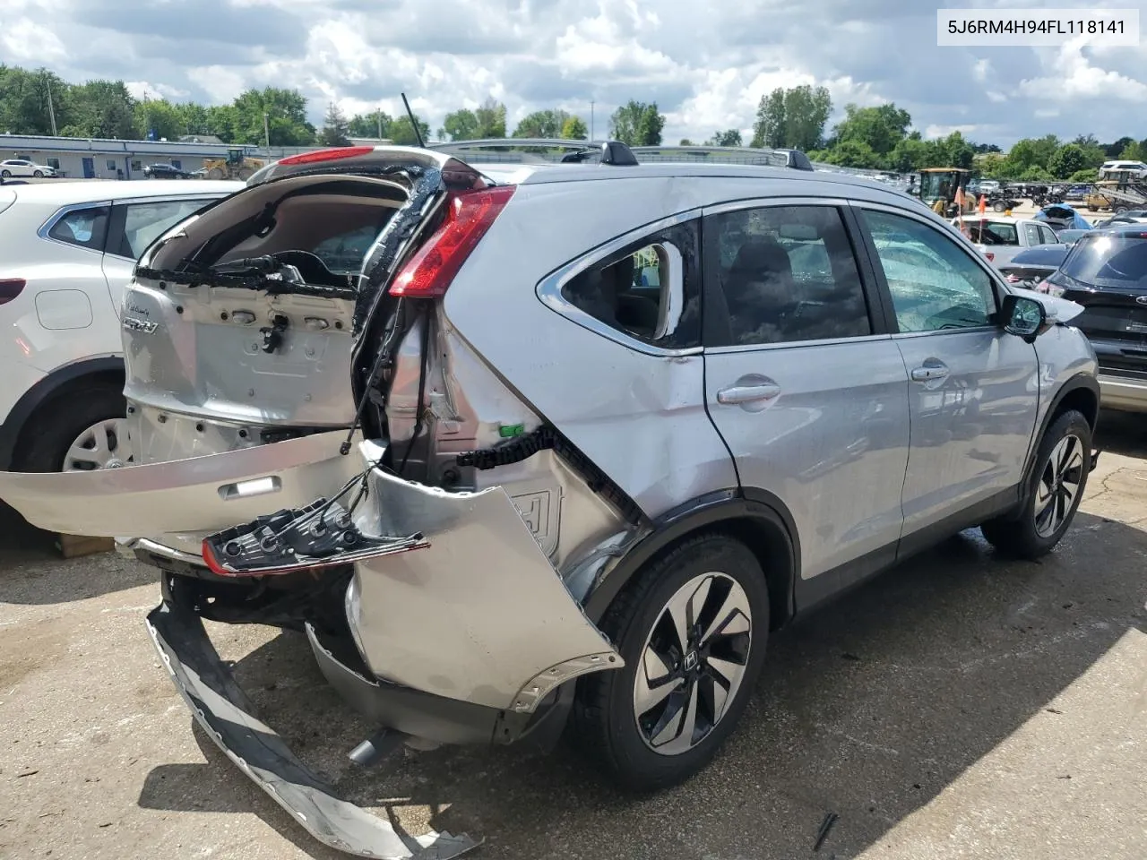 5J6RM4H94FL118141 2015 Honda Cr-V Touring