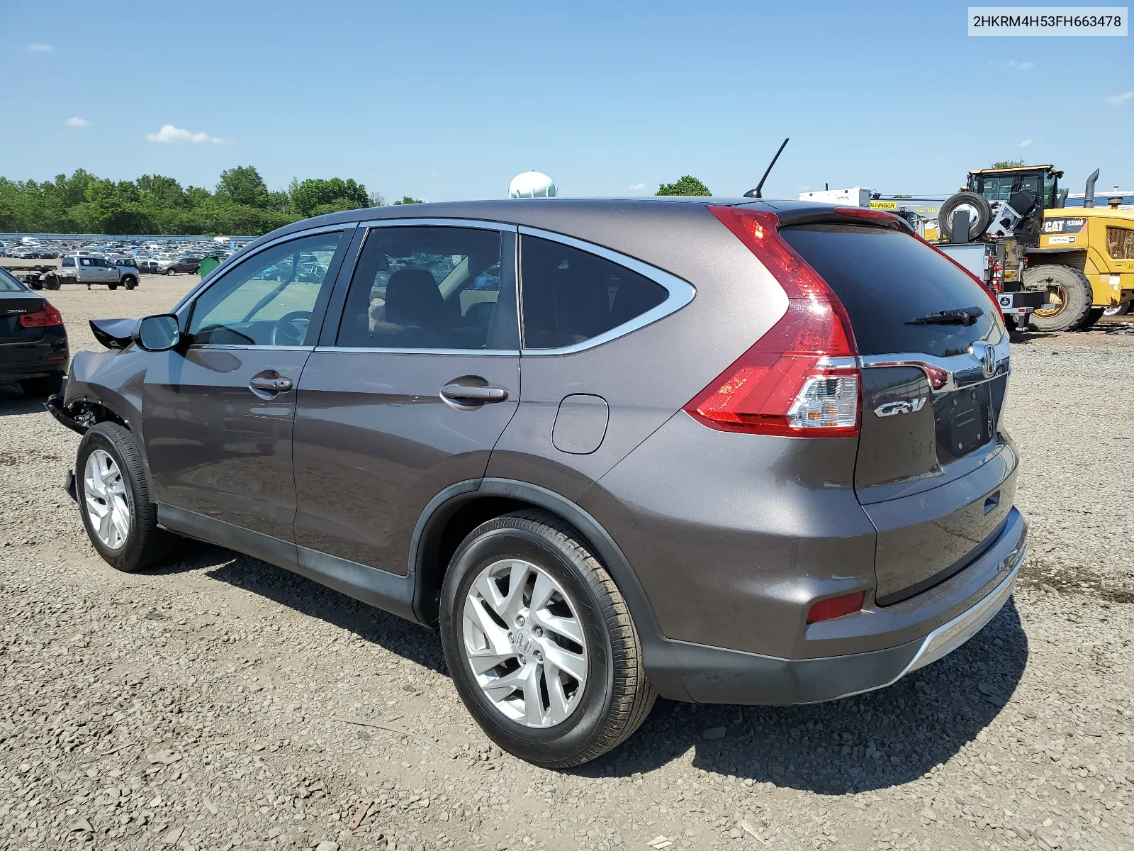 2HKRM4H53FH663478 2015 Honda Cr-V Ex