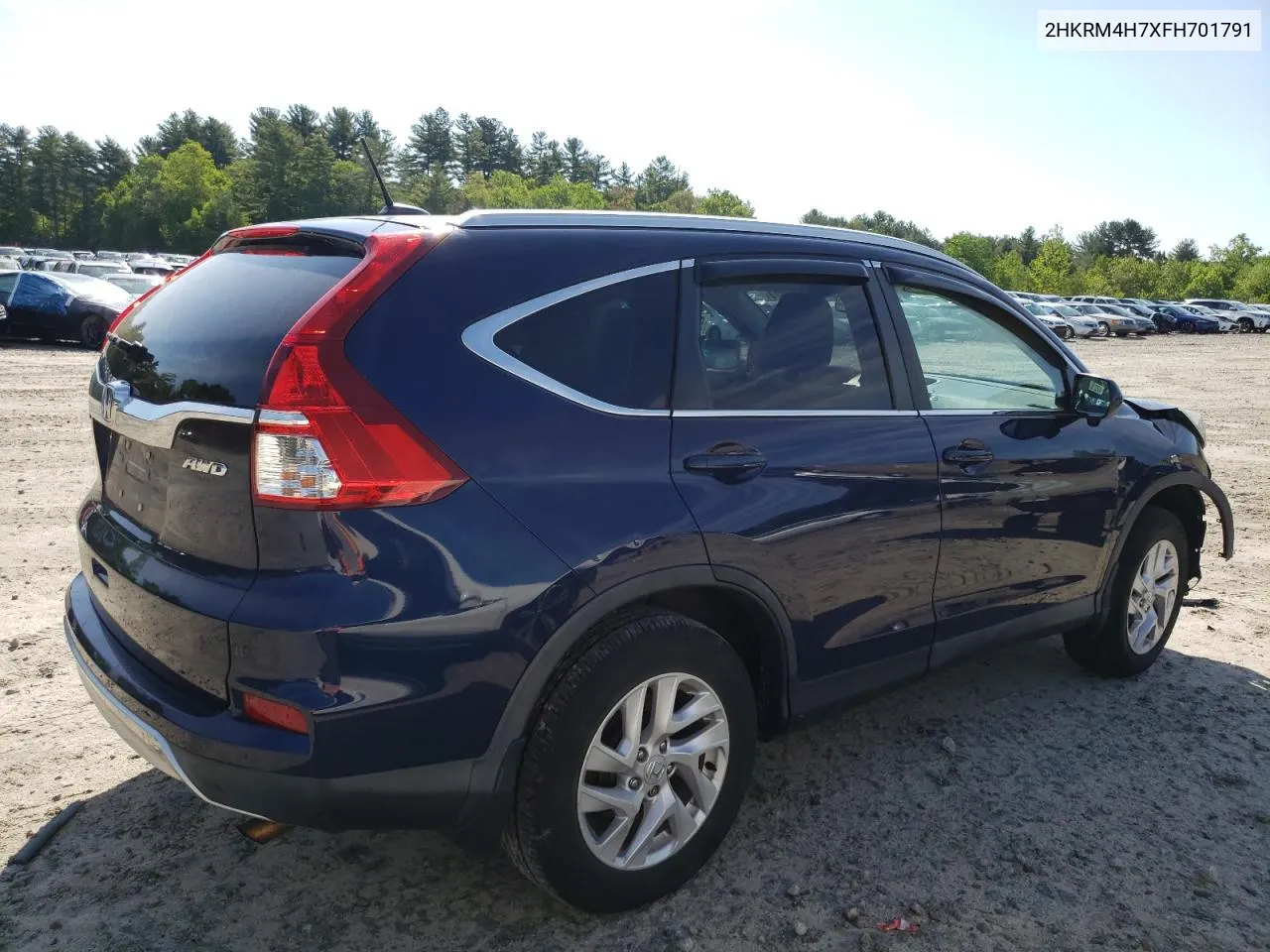 2015 Honda Cr-V Exl VIN: 2HKRM4H7XFH701791 Lot: 56132624