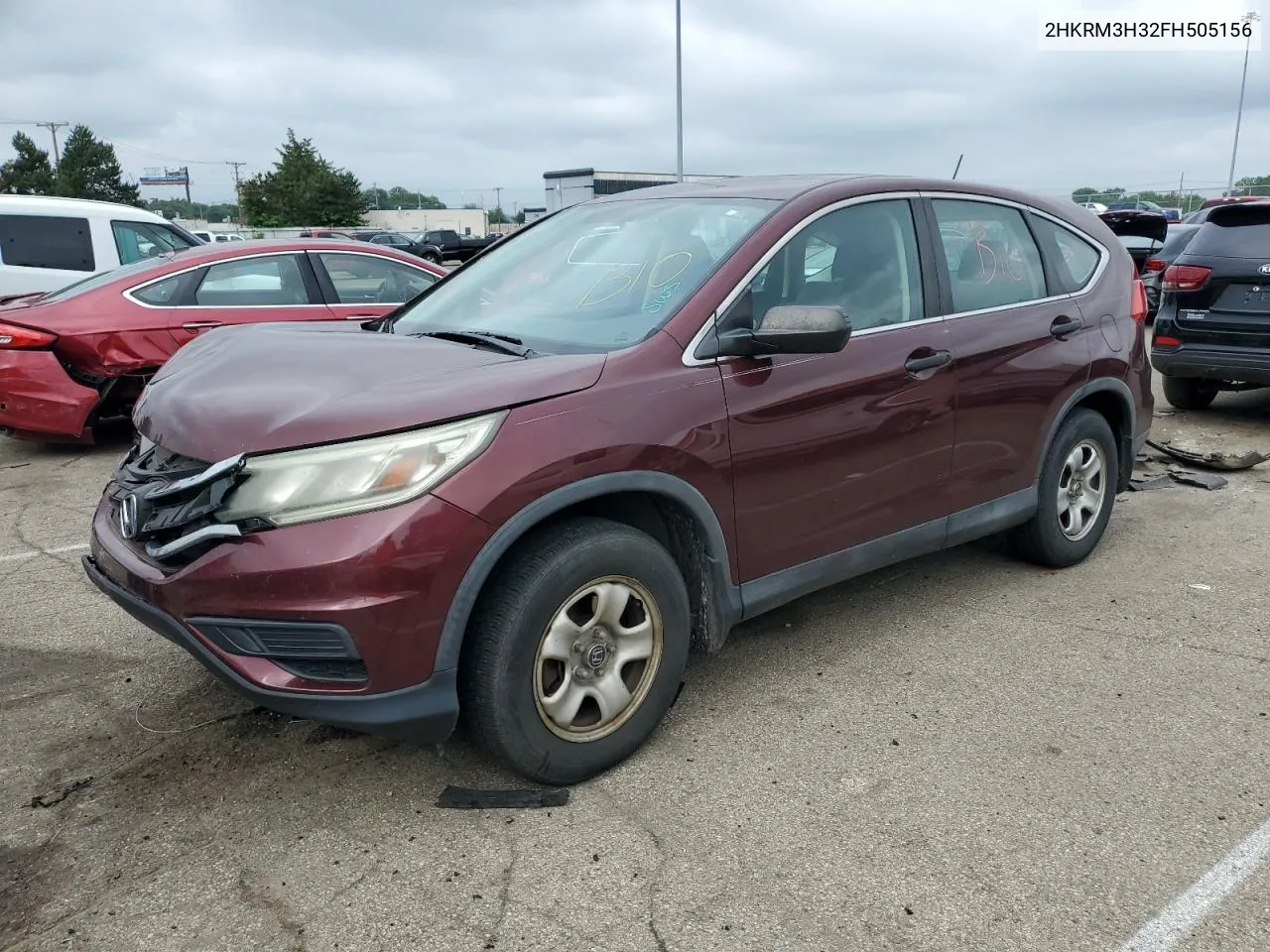 2HKRM3H32FH505156 2015 Honda Cr-V Lx