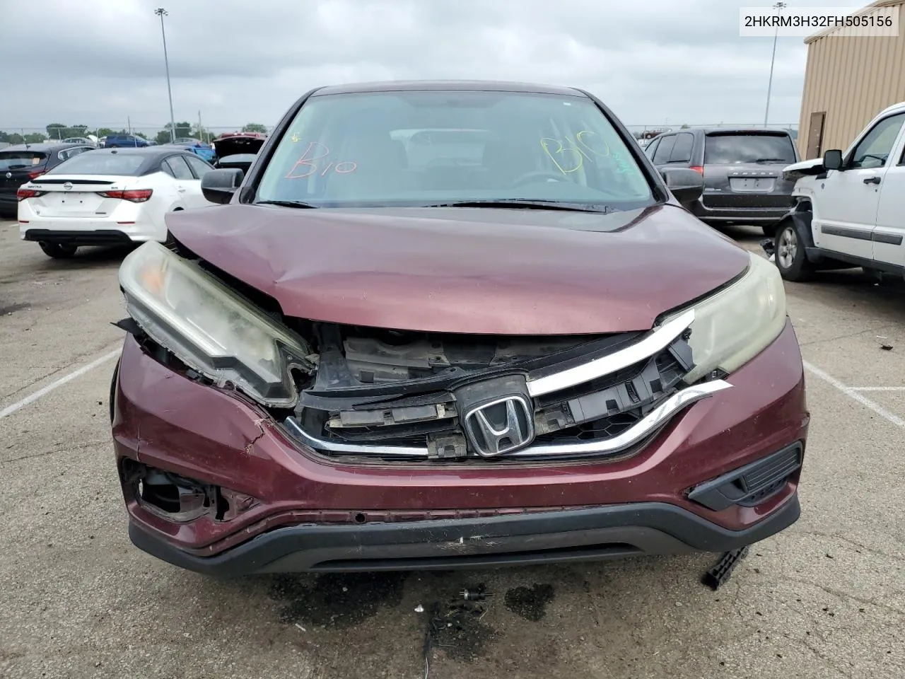 2015 Honda Cr-V Lx VIN: 2HKRM3H32FH505156 Lot: 56335974