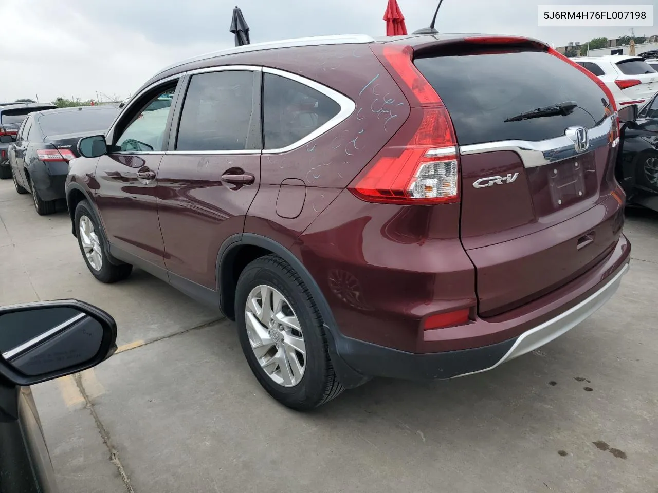 2015 Honda Cr-V Exl VIN: 5J6RM4H76FL007198 Lot: 57259044