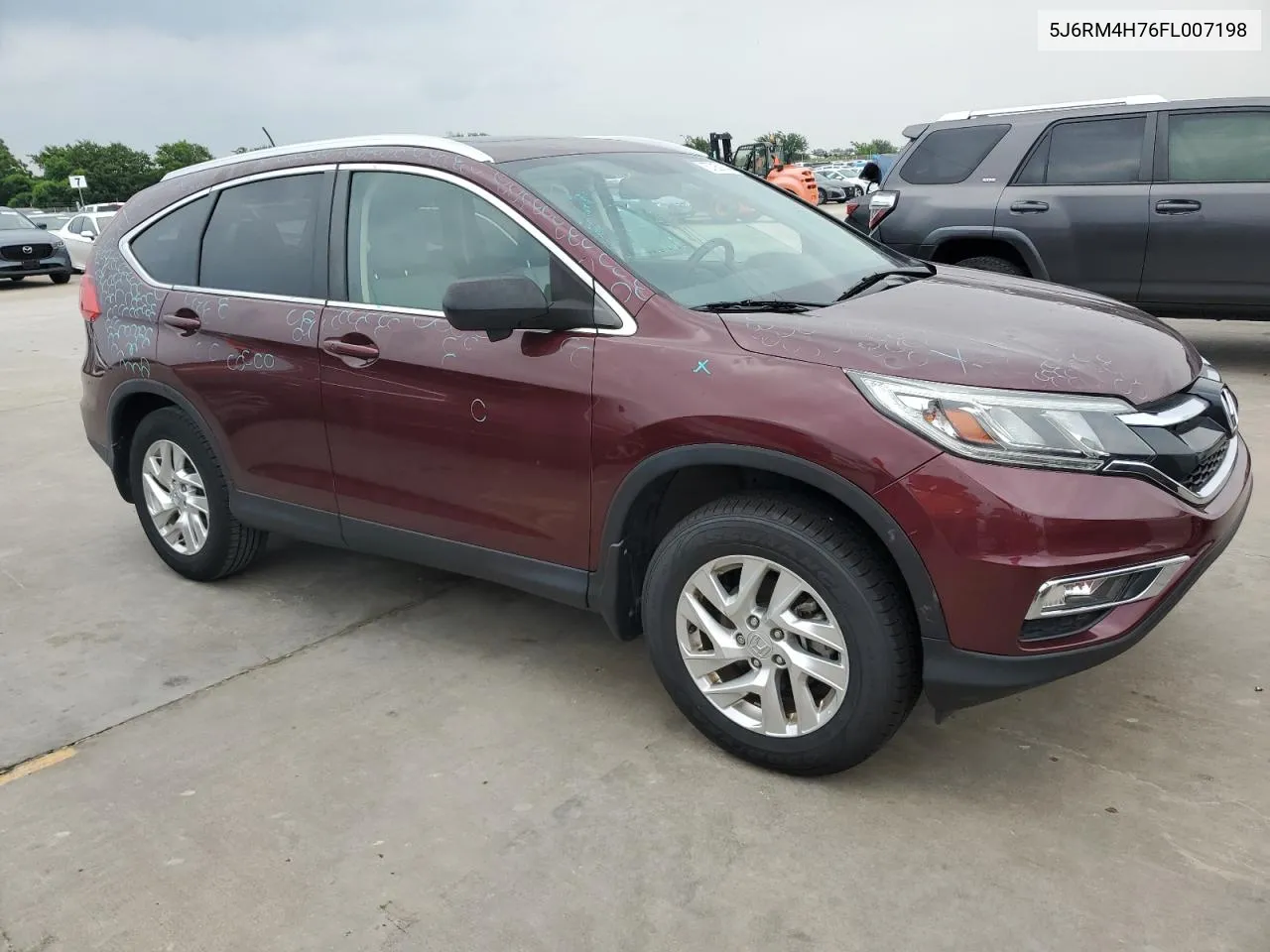 5J6RM4H76FL007198 2015 Honda Cr-V Exl