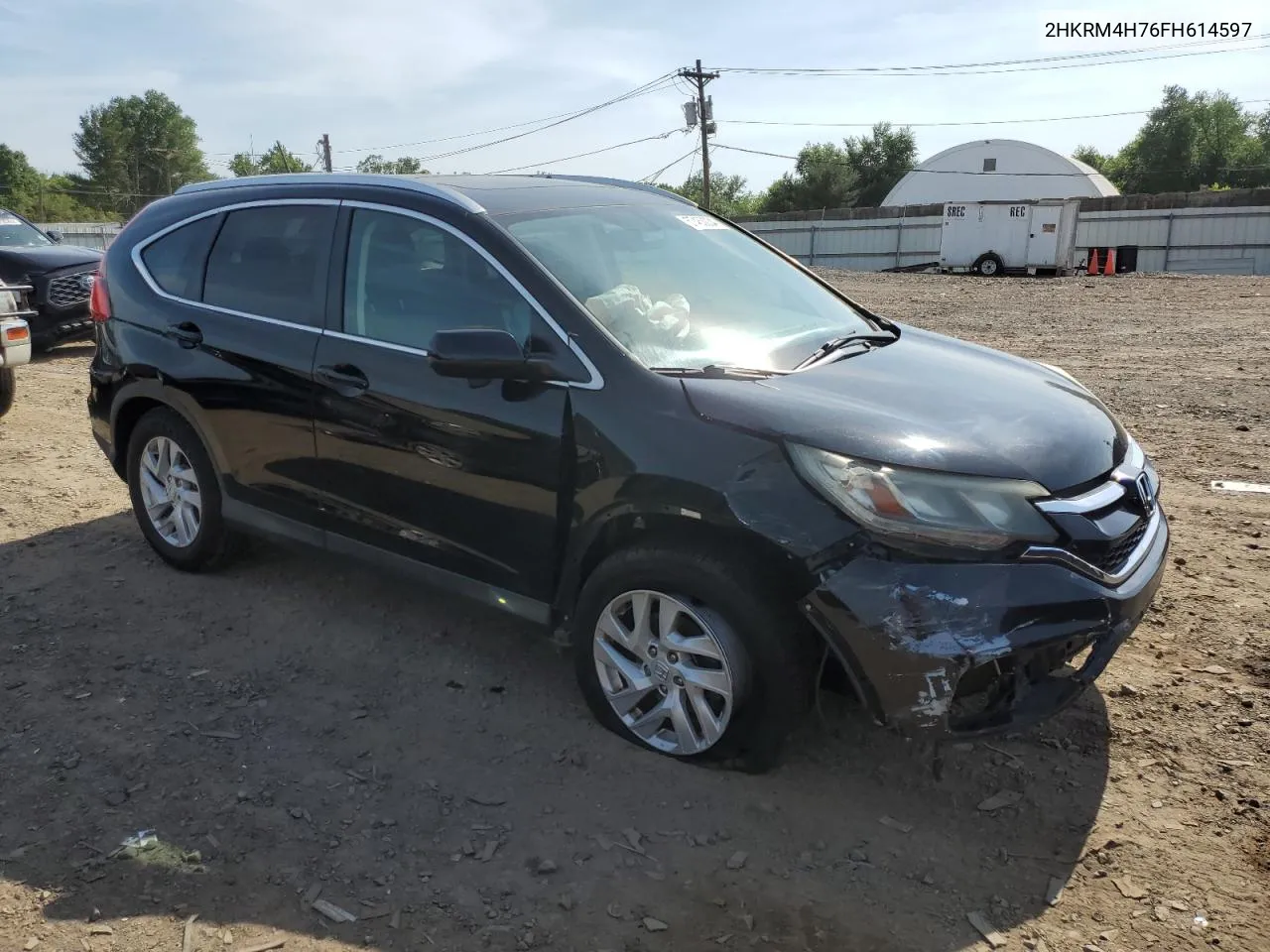 2015 Honda Cr-V Exl VIN: 2HKRM4H76FH614597 Lot: 57463034