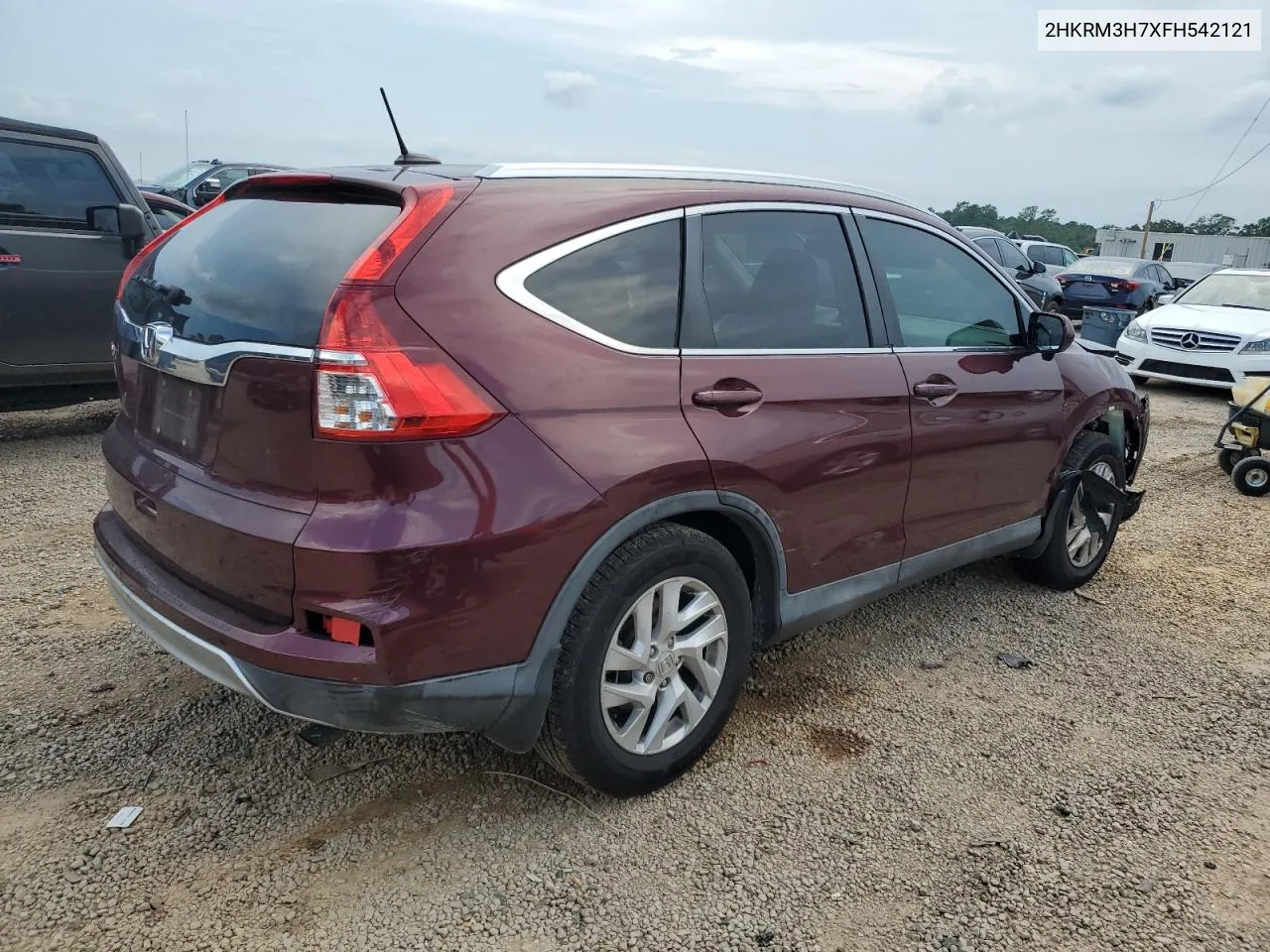 2HKRM3H7XFH542121 2015 Honda Cr-V Exl