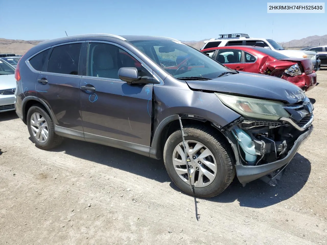 2HKRM3H74FH525430 2015 Honda Cr-V Exl