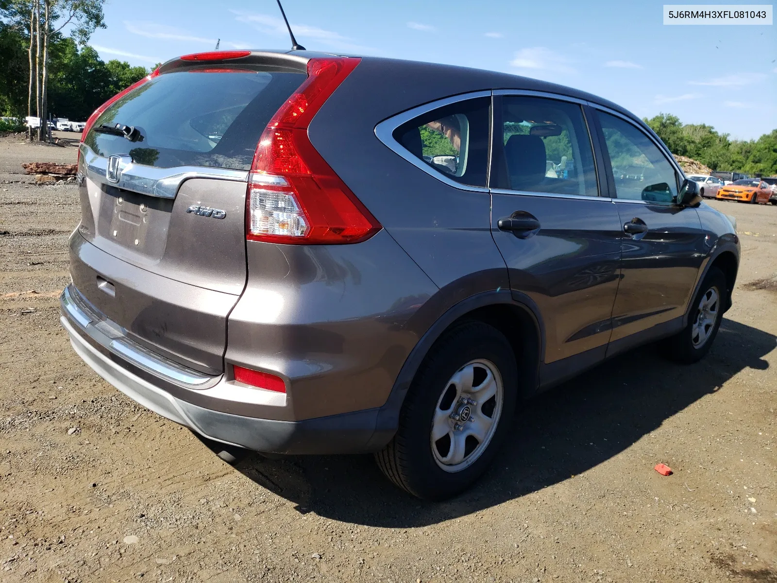 2015 Honda Cr-V Lx VIN: 5J6RM4H3XFL081043 Lot: 61641744