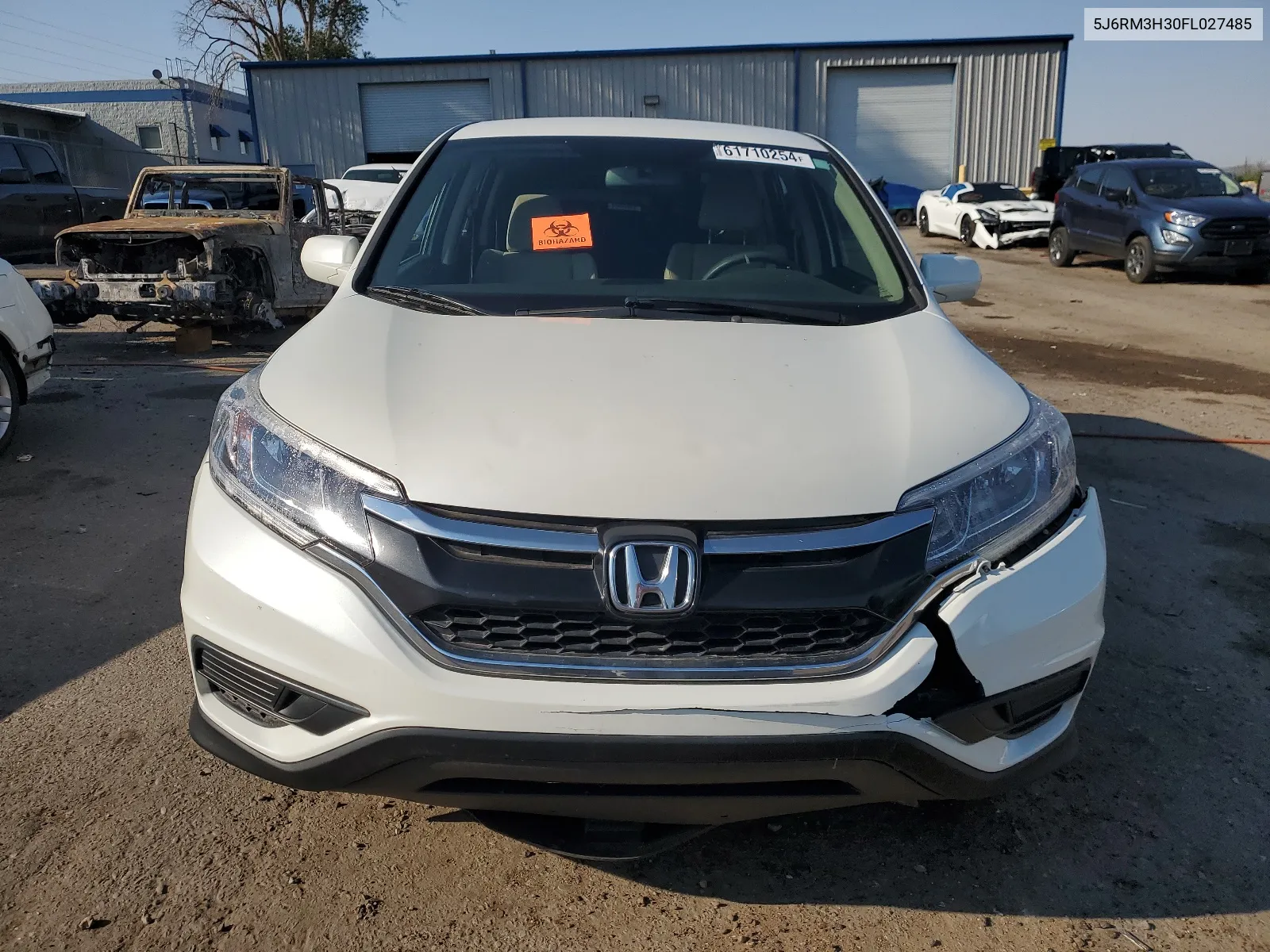 5J6RM3H30FL027485 2015 Honda Cr-V Lx