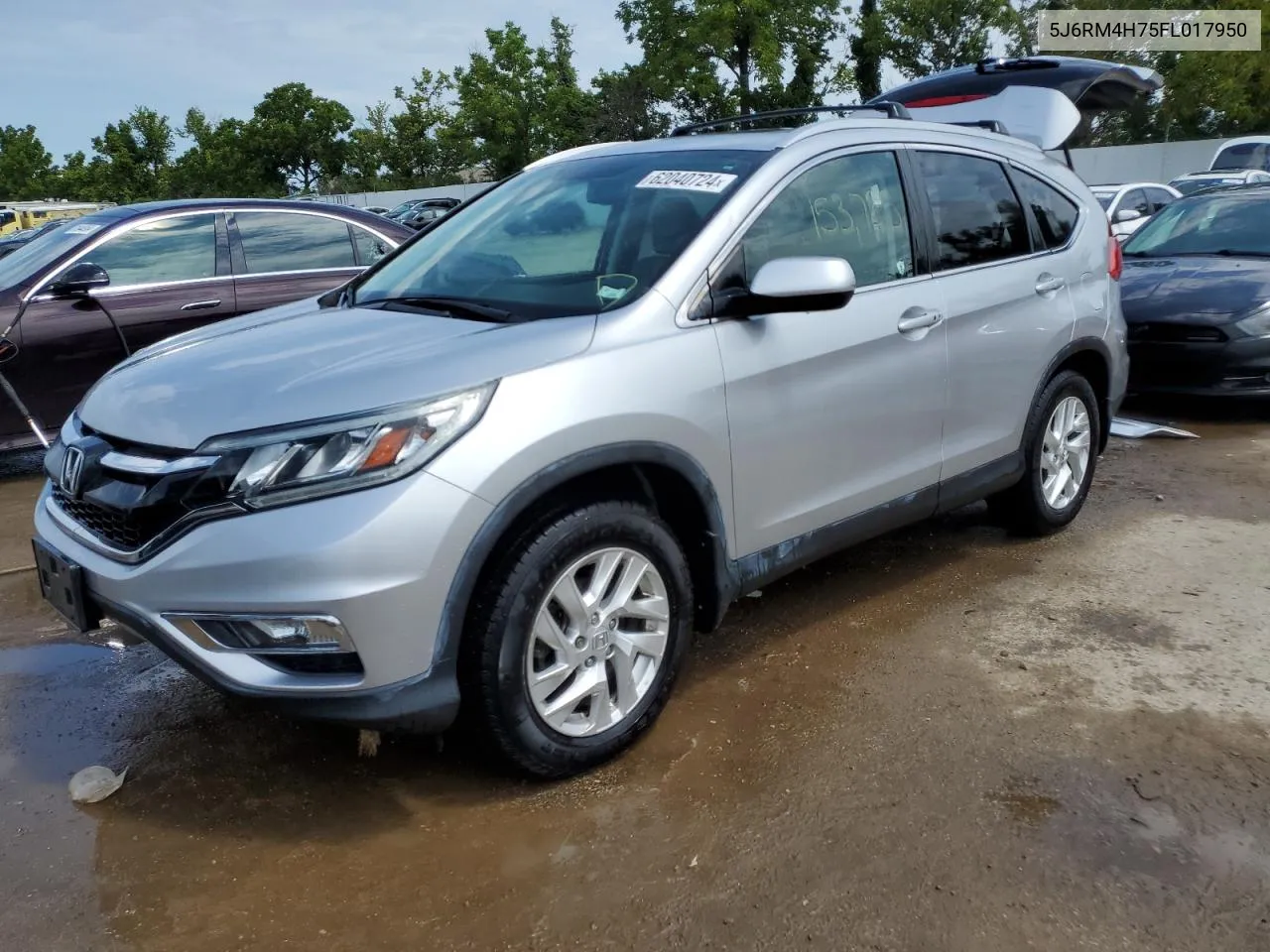 5J6RM4H75FL017950 2015 Honda Cr-V Exl