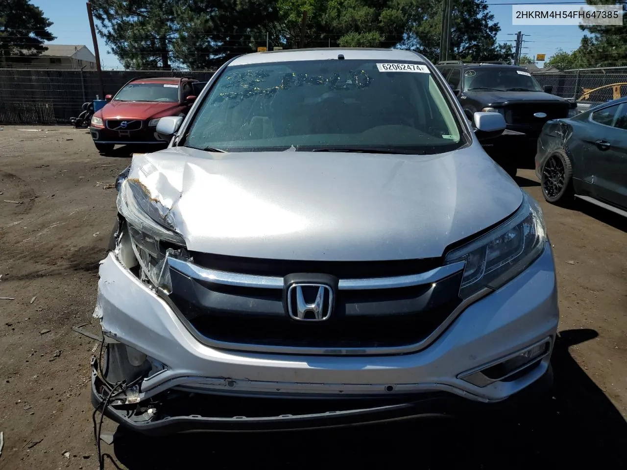 2HKRM4H54FH647385 2015 Honda Cr-V Ex