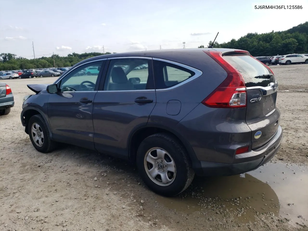 2015 Honda Cr-V Lx VIN: 5J6RM4H36FL125586 Lot: 63641484