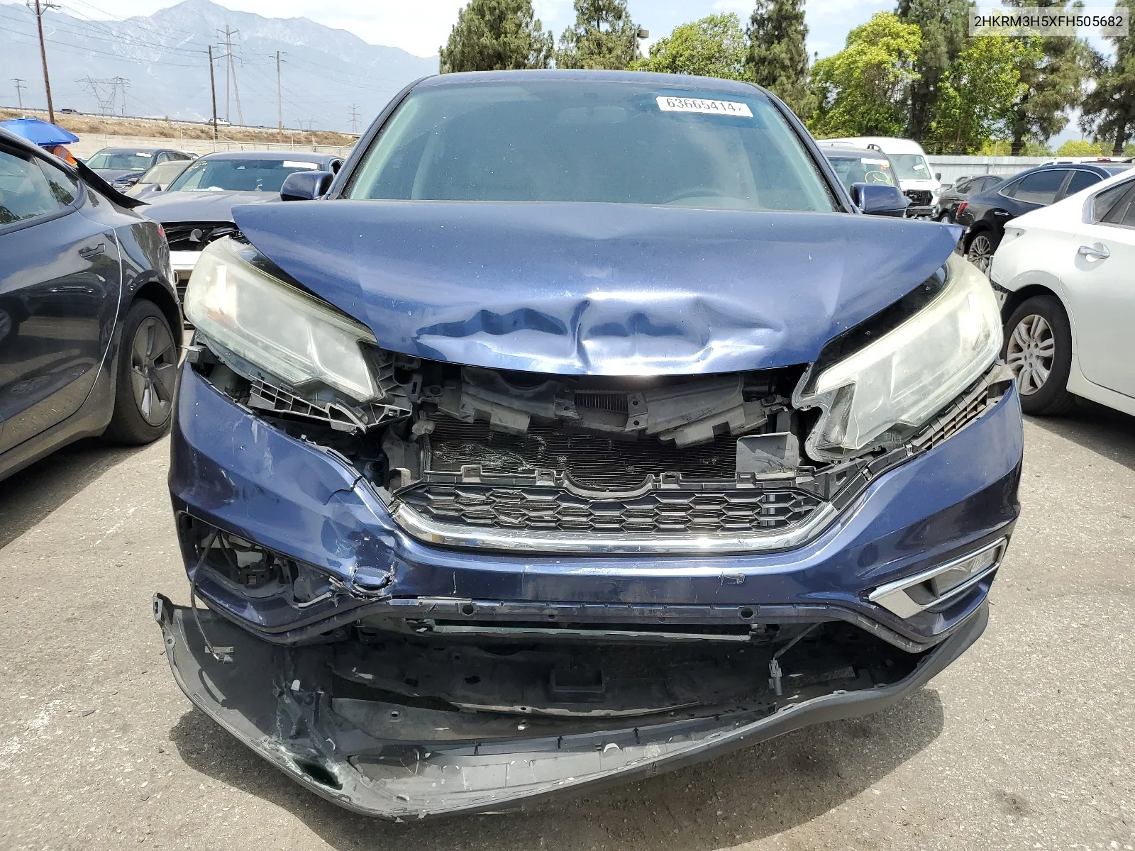 2HKRM3H5XFH505682 2015 Honda Cr-V Ex