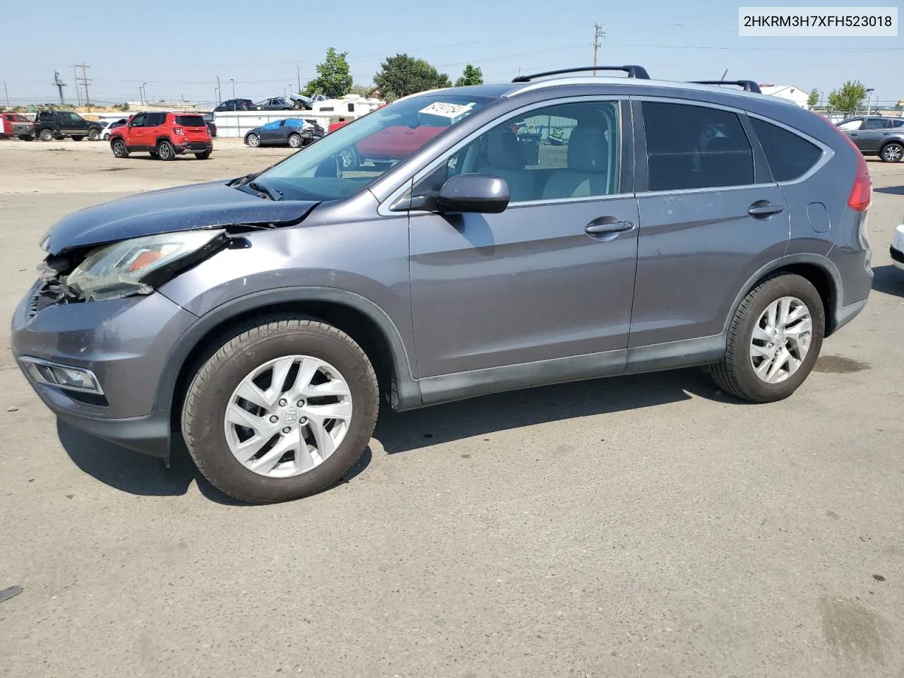 2HKRM3H7XFH523018 2015 Honda Cr-V Exl