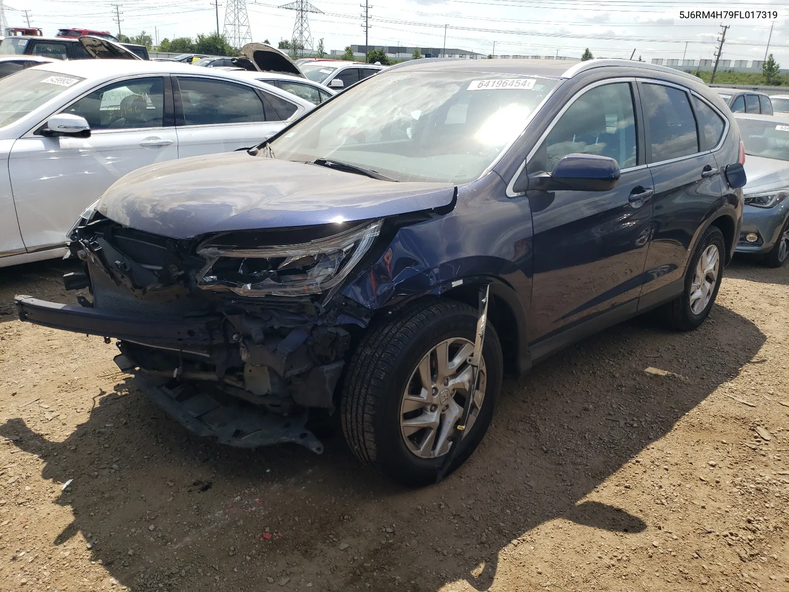 5J6RM4H79FL017319 2015 Honda Cr-V Exl