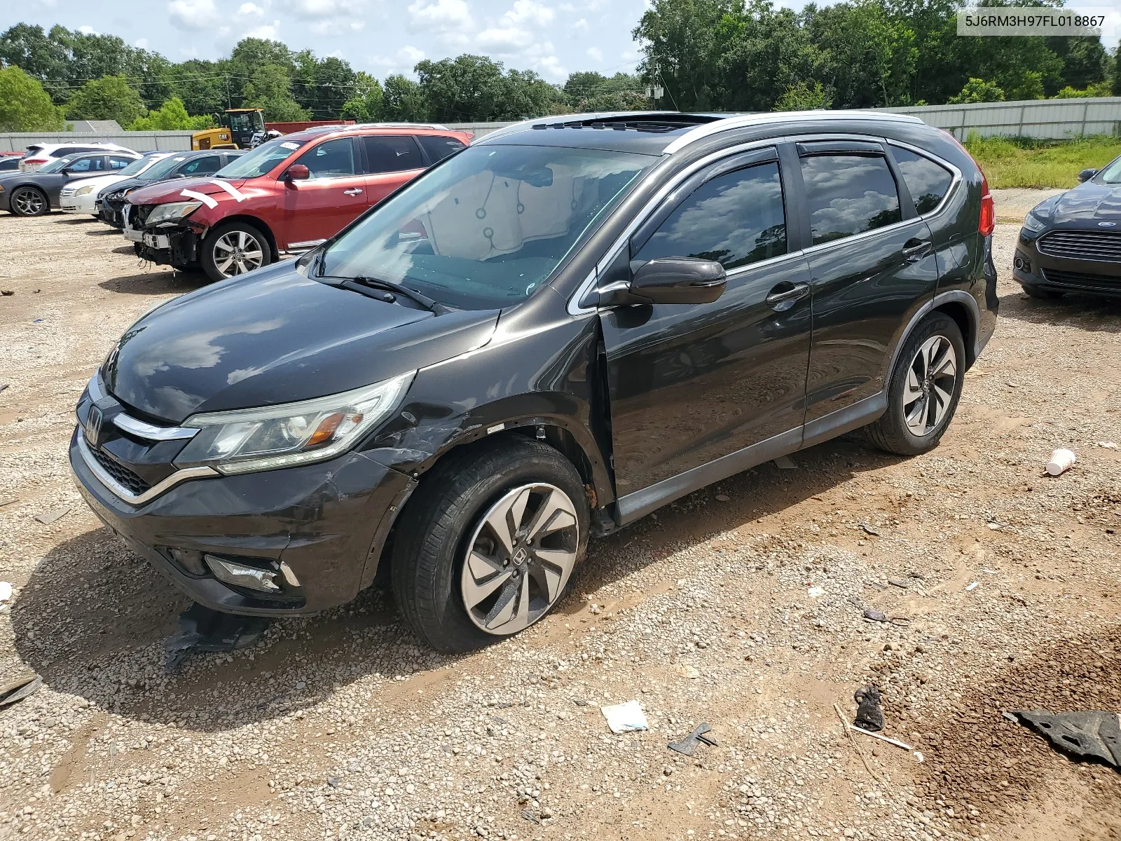 2015 Honda Cr-V Touring VIN: 5J6RM3H97FL018867 Lot: 64305604