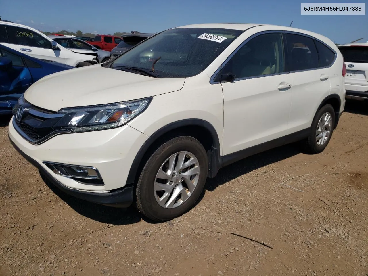 2015 Honda Cr-V Ex VIN: 5J6RM4H55FL047383 Lot: 64568794