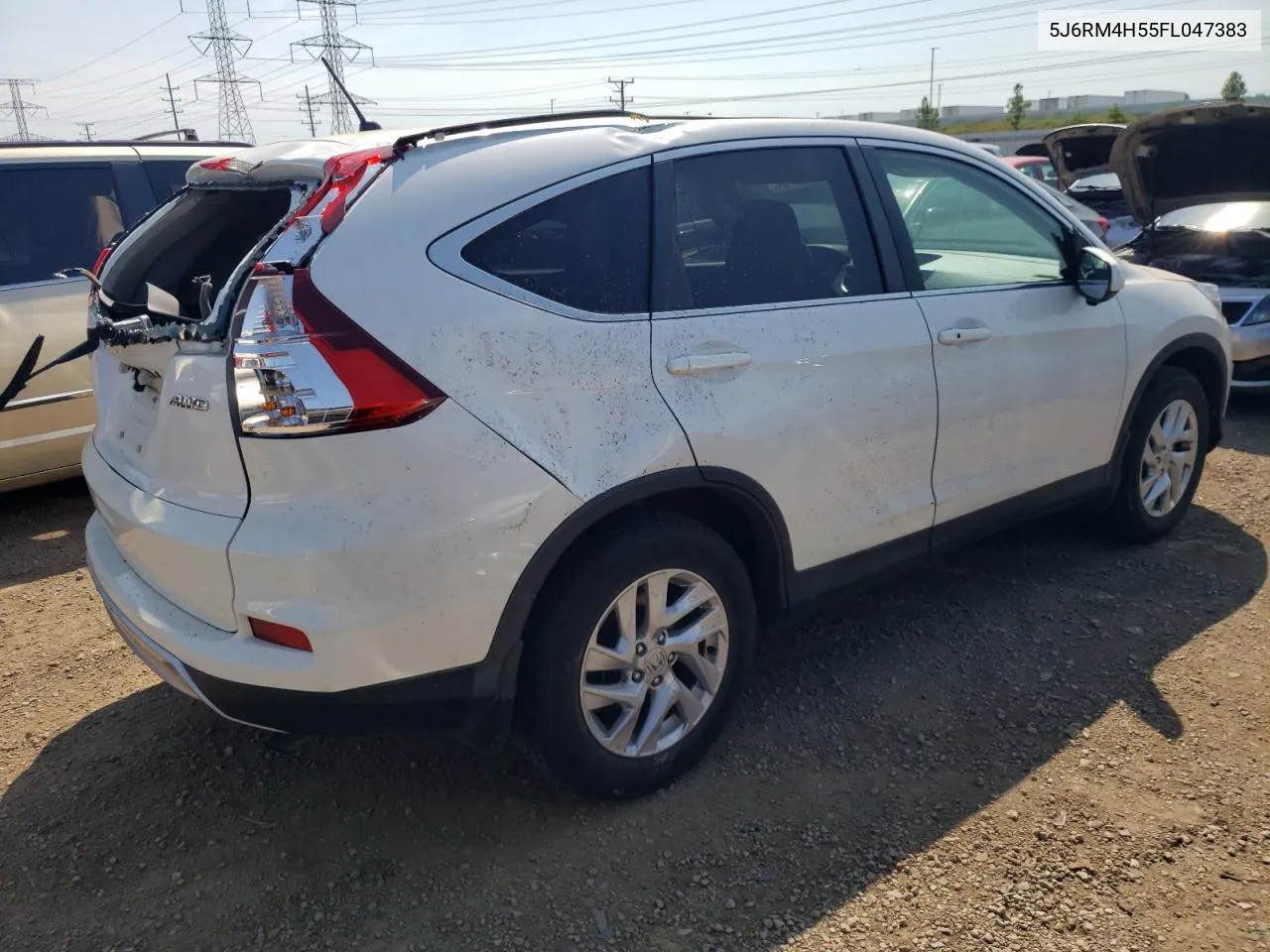 5J6RM4H55FL047383 2015 Honda Cr-V Ex