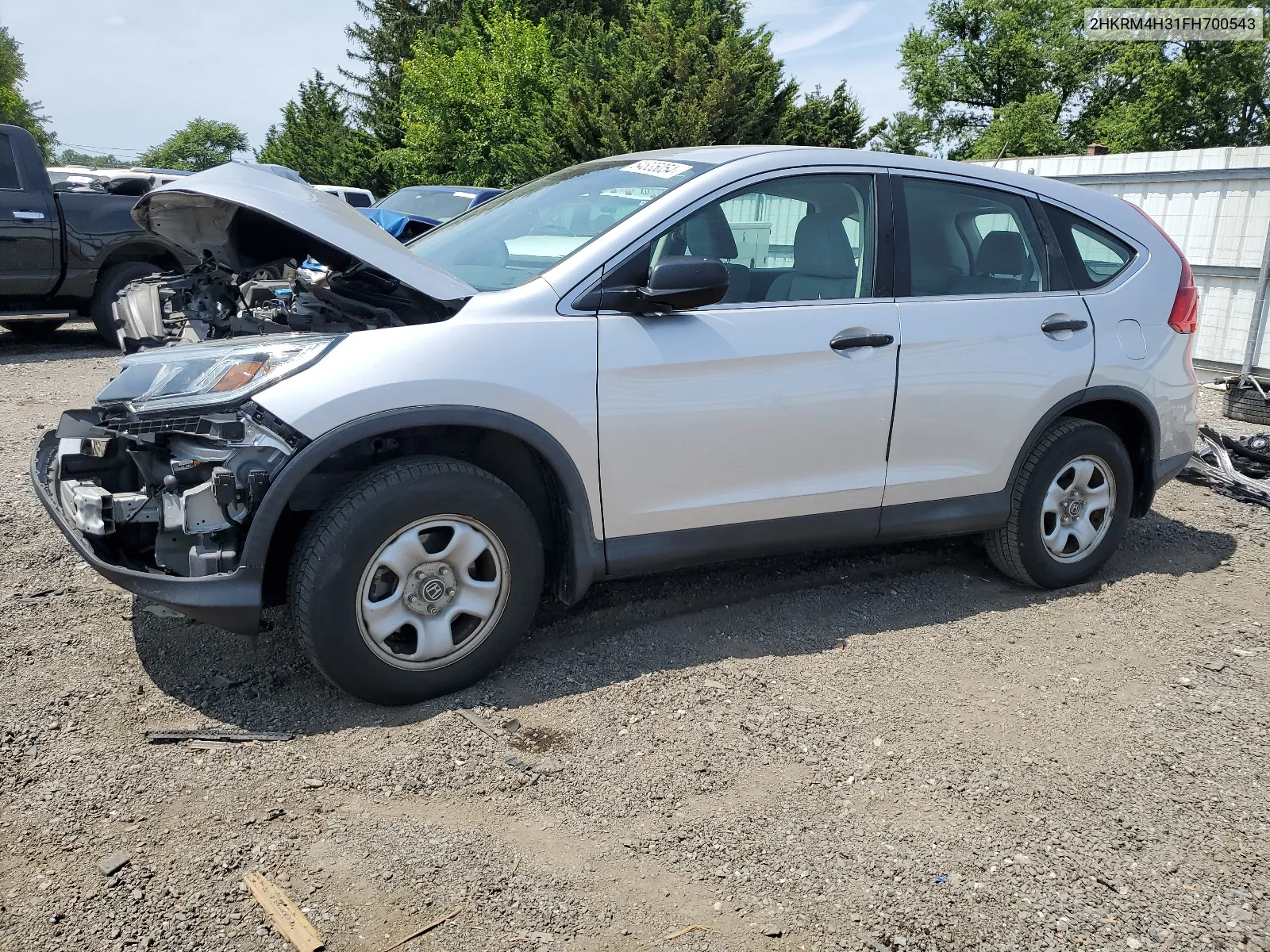 2HKRM4H31FH700543 2015 Honda Cr-V Lx