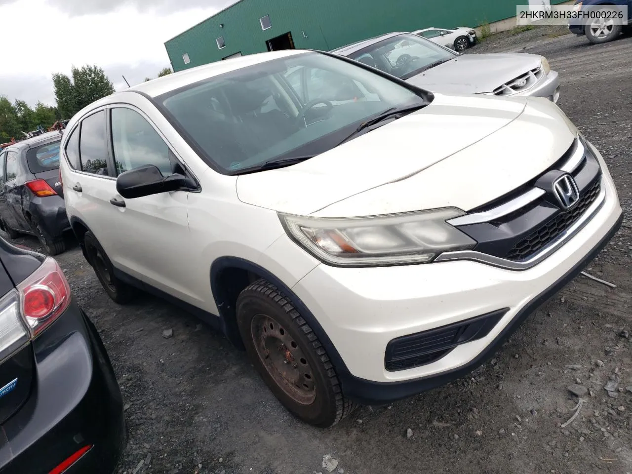 2015 Honda Cr-V Lx VIN: 2HKRM3H33FH000226 Lot: 64990244