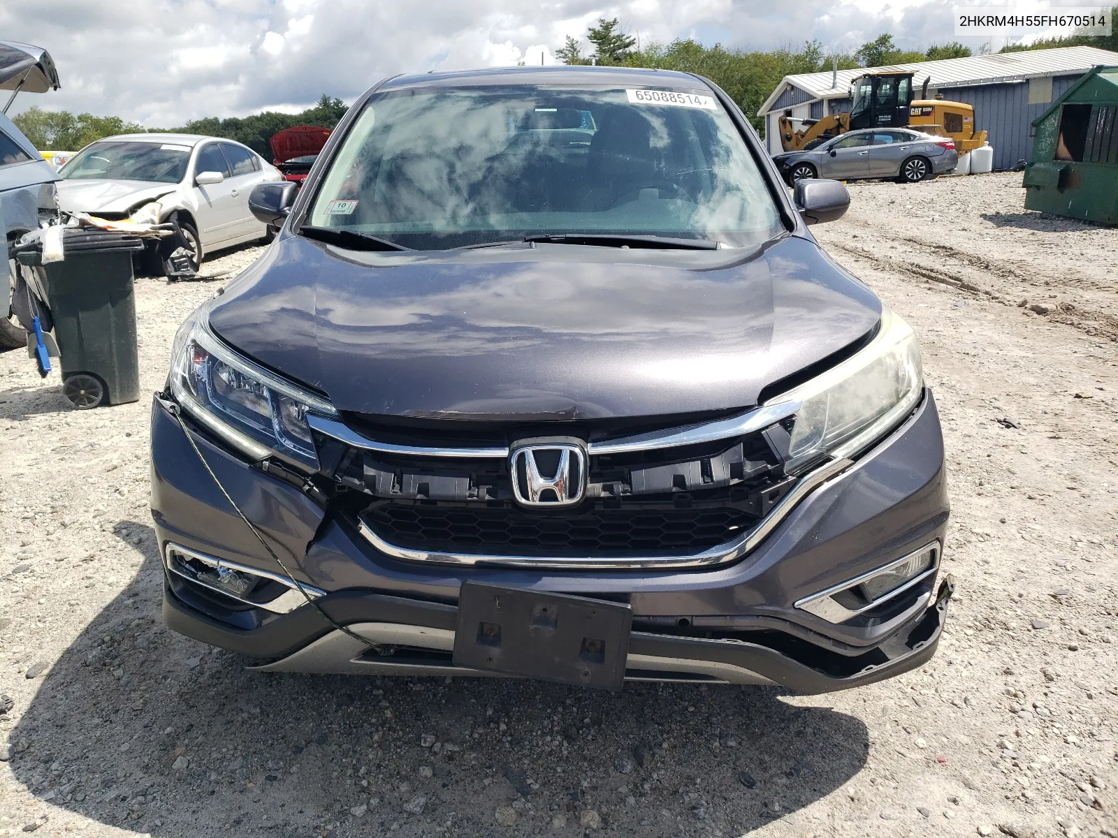 2015 Honda Cr-V Ex VIN: 2HKRM4H55FH670514 Lot: 65088514