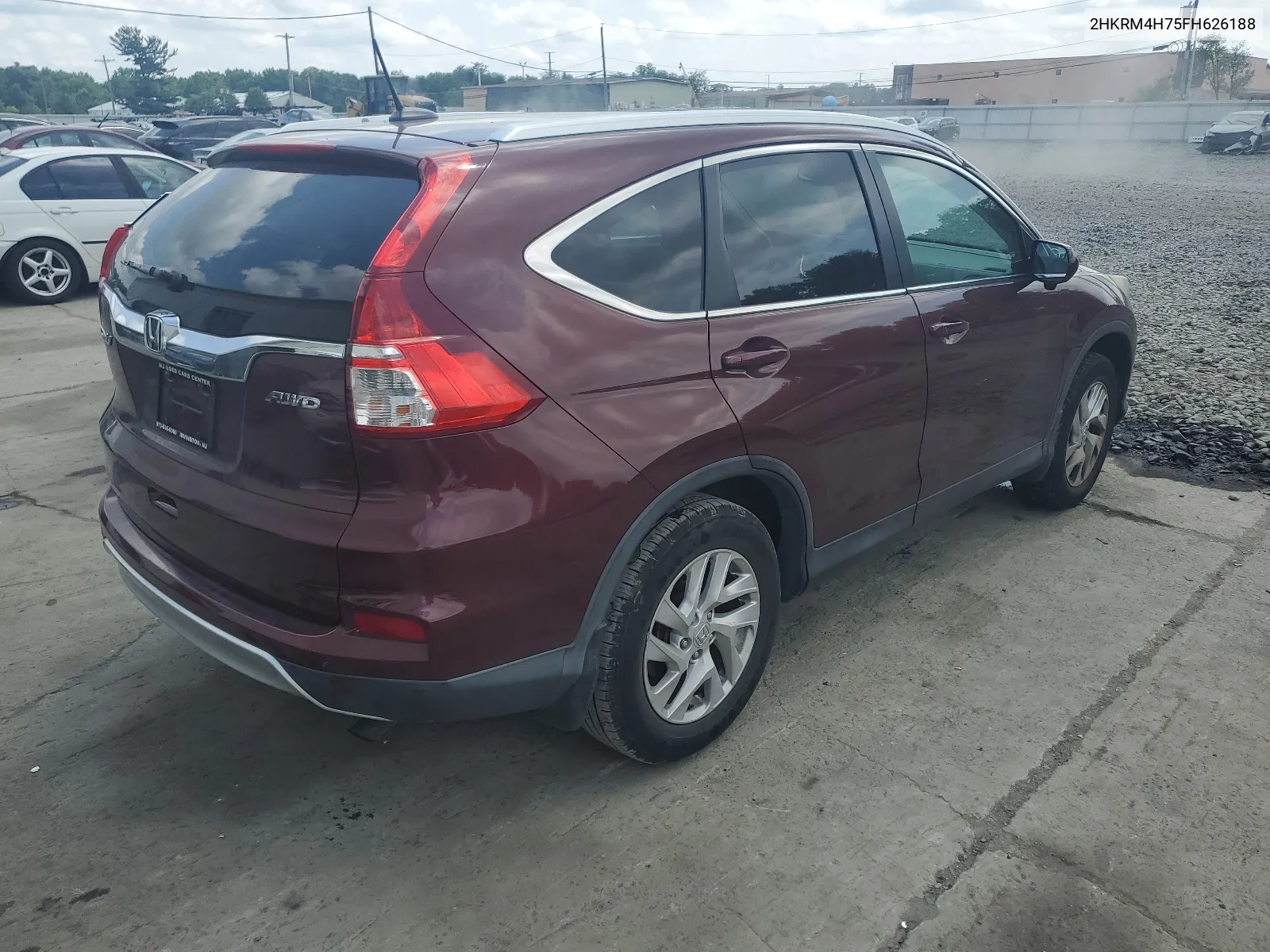 2HKRM4H75FH626188 2015 Honda Cr-V Exl