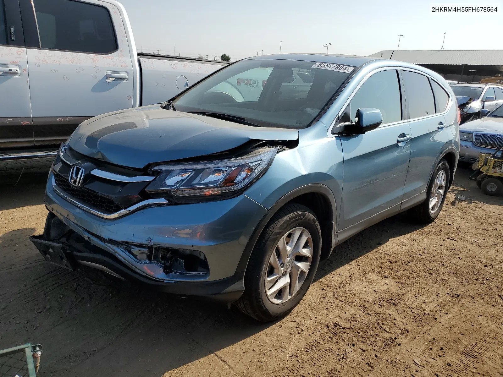 2HKRM4H55FH678564 2015 Honda Cr-V Ex