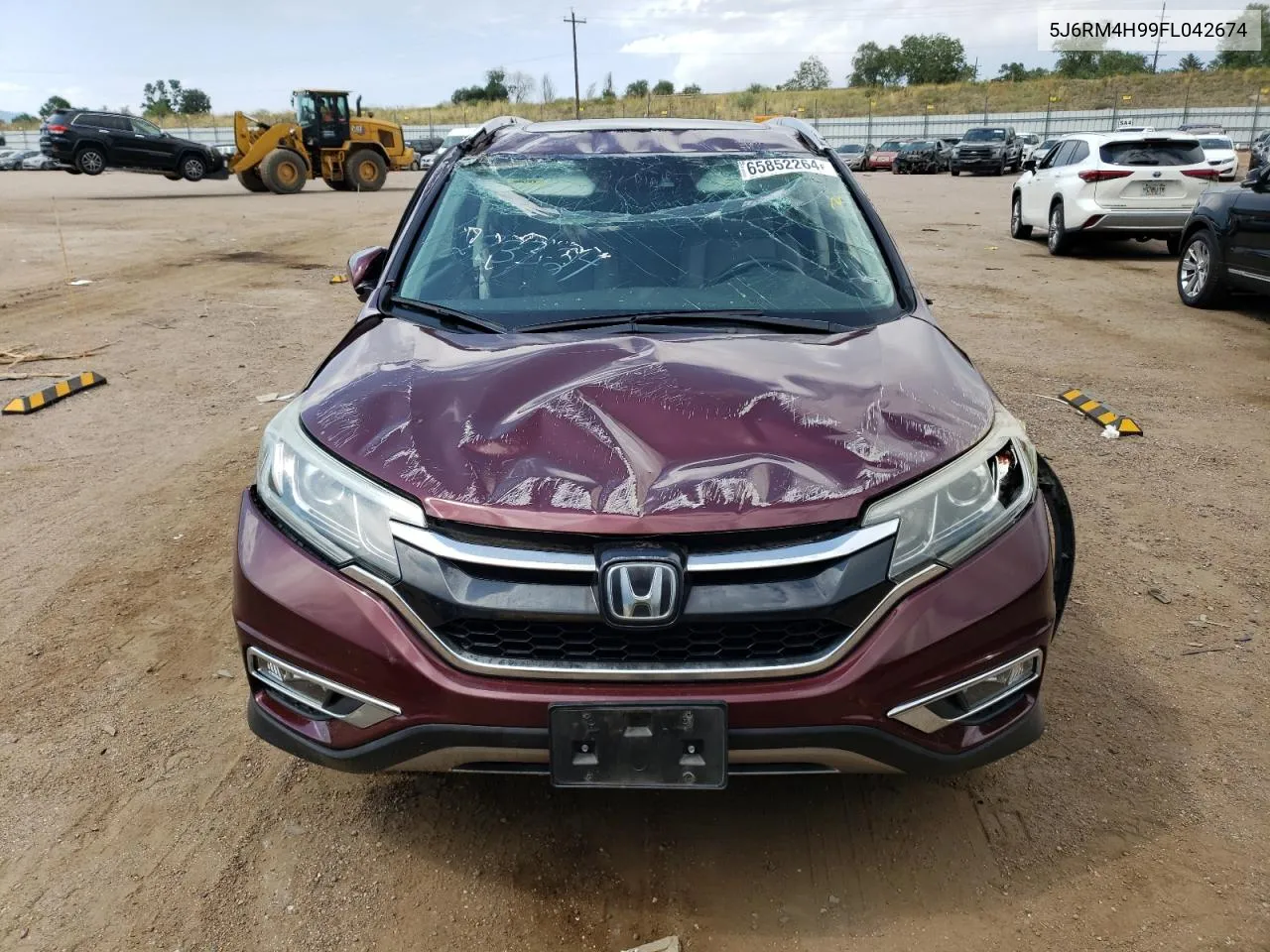 5J6RM4H99FL042674 2015 Honda Cr-V Touring