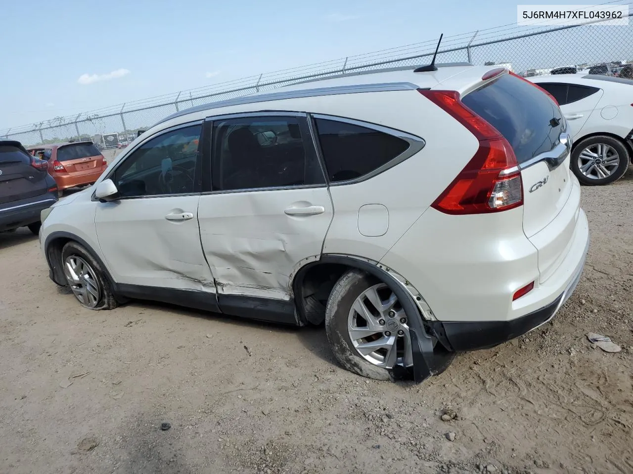 5J6RM4H7XFL043962 2015 Honda Cr-V Exl