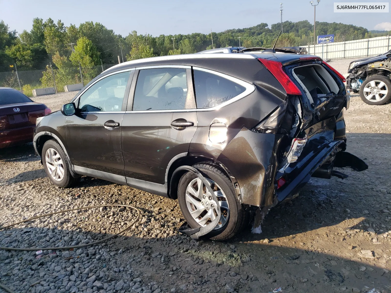 2015 Honda Cr-V Exl VIN: 5J6RM4H77FL065417 Lot: 66397734