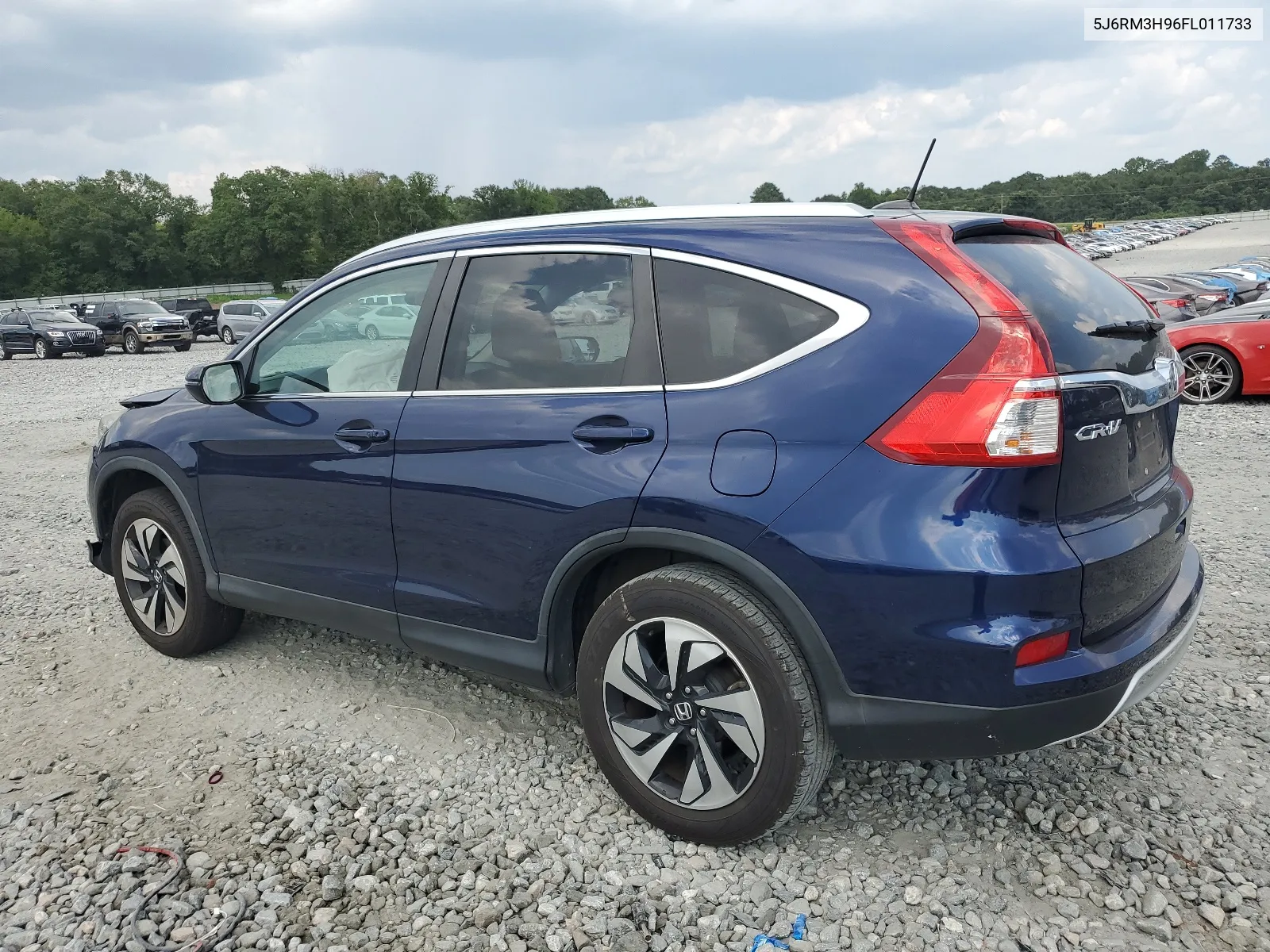 2015 Honda Cr-V Touring VIN: 5J6RM3H96FL011733 Lot: 66785054