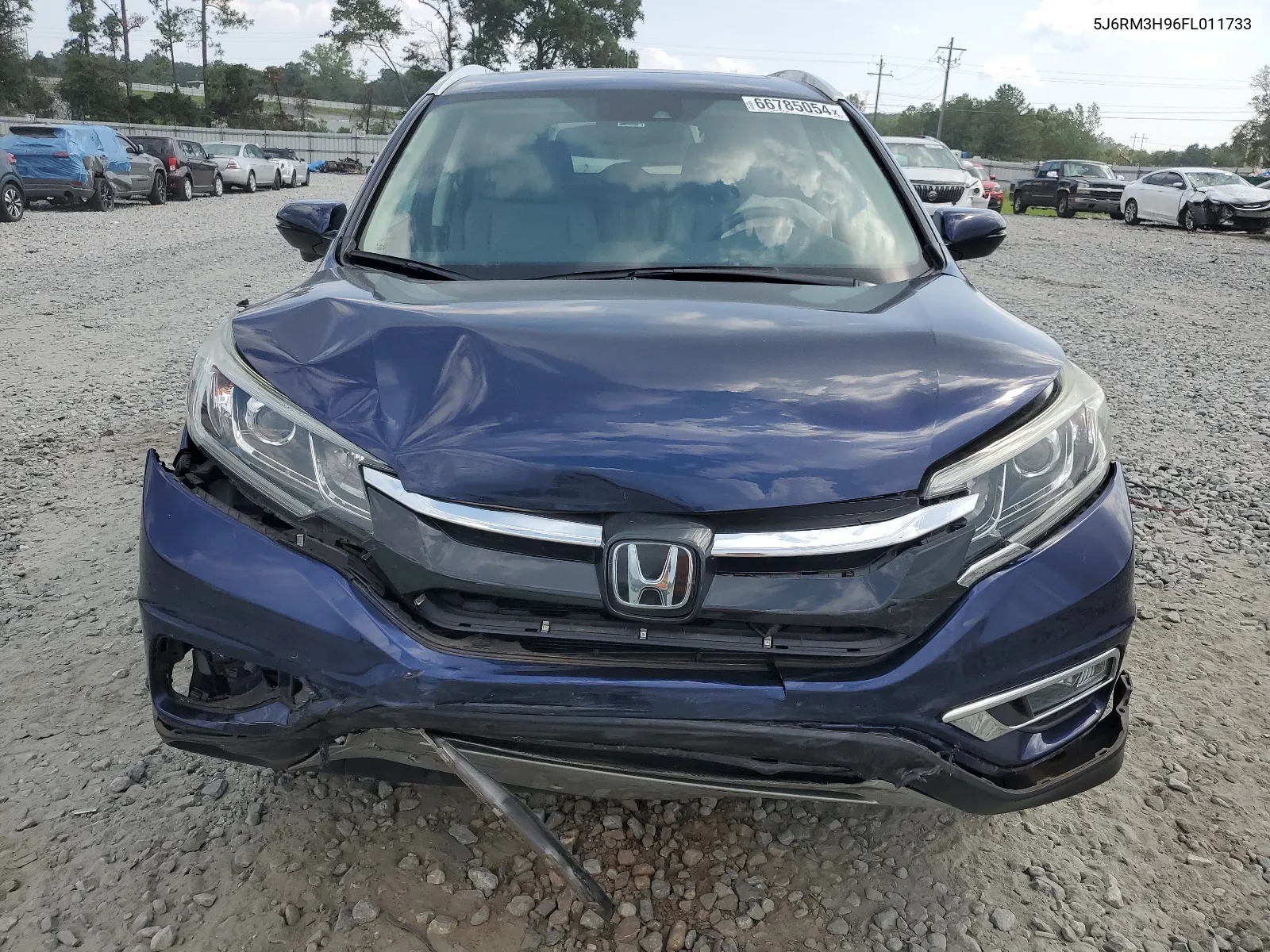 5J6RM3H96FL011733 2015 Honda Cr-V Touring