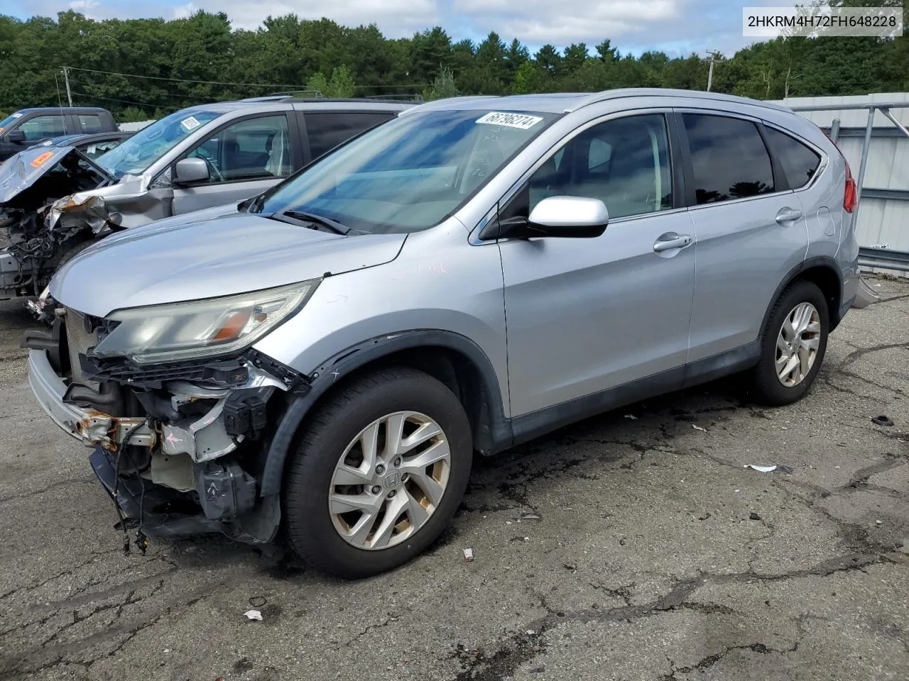 2015 Honda Cr-V Exl VIN: 2HKRM4H72FH648228 Lot: 66796274