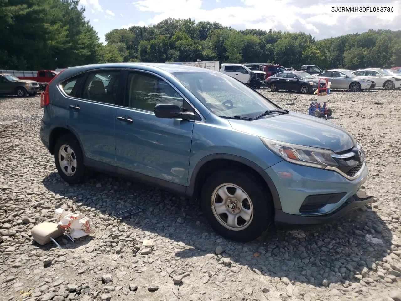 2015 Honda Cr-V Lx VIN: 5J6RM4H30FL083786 Lot: 66843304