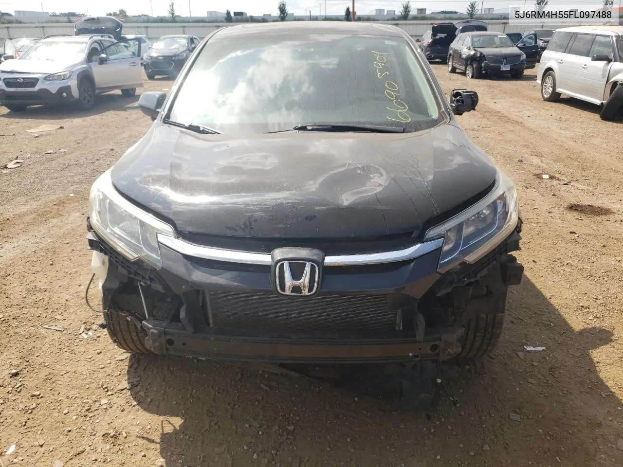 5J6RM4H55FL097488 2015 Honda Cr-V Ex