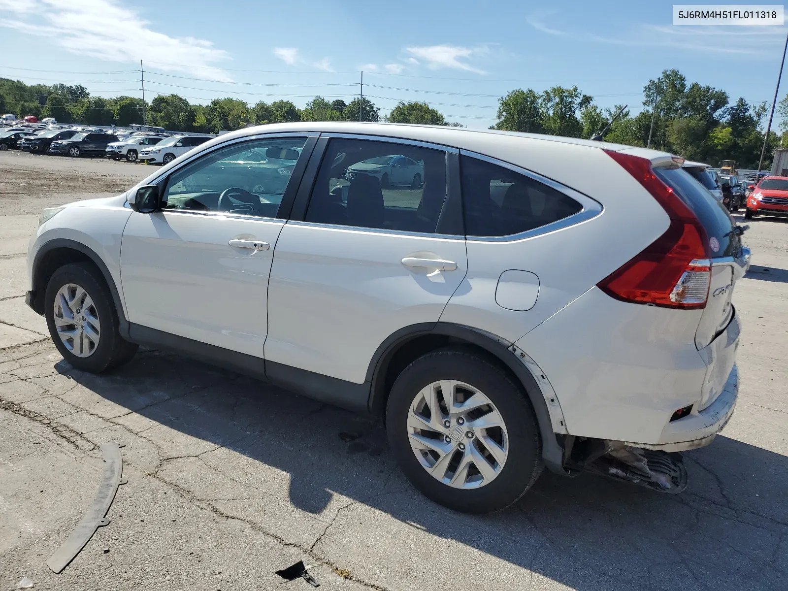 2015 Honda Cr-V Ex VIN: 5J6RM4H51FL011318 Lot: 67057194