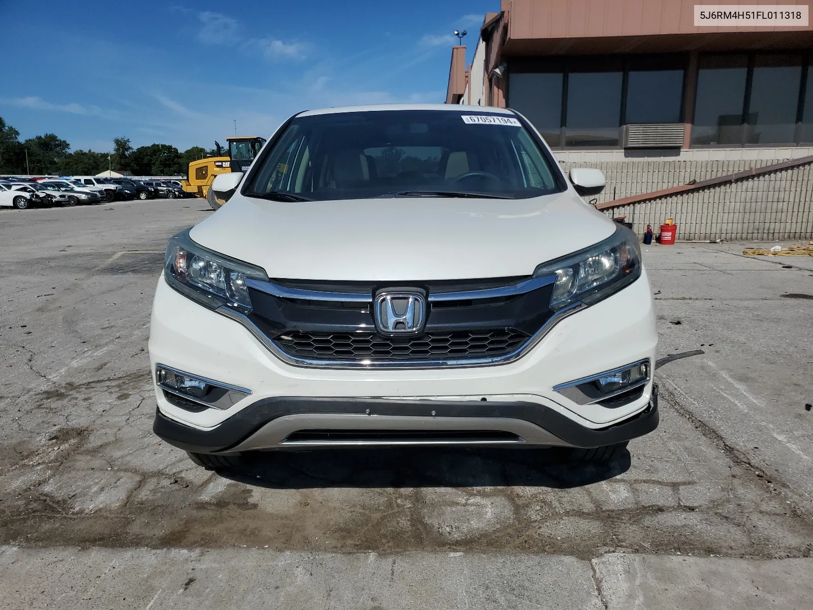 2015 Honda Cr-V Ex VIN: 5J6RM4H51FL011318 Lot: 67057194