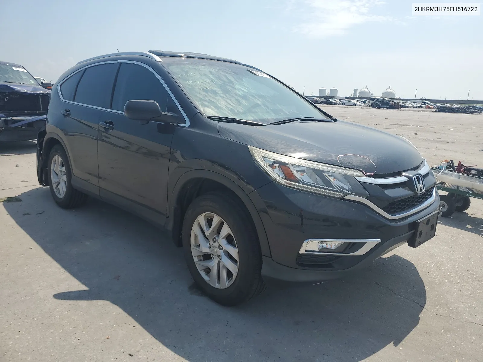 2HKRM3H75FH516722 2015 Honda Cr-V Exl