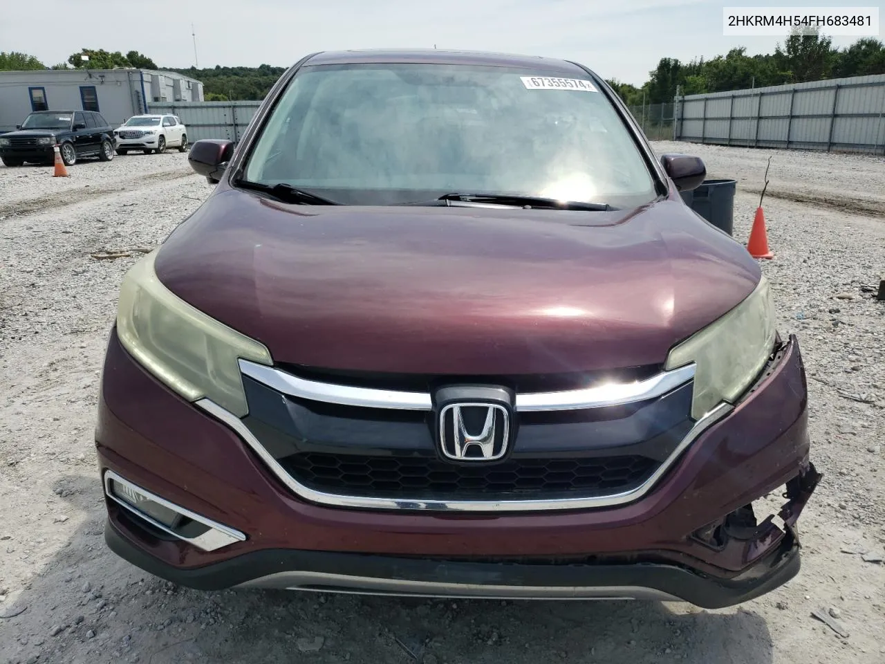 2015 Honda Cr-V Ex VIN: 2HKRM4H54FH683481 Lot: 67355574